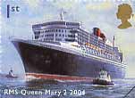 Queen Mary 2 Ocean Liners stamp