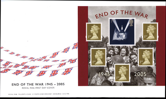 Royal Mail FDC for WW2 commemoration