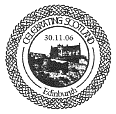 Postmark showing Edinburgh Castle.
